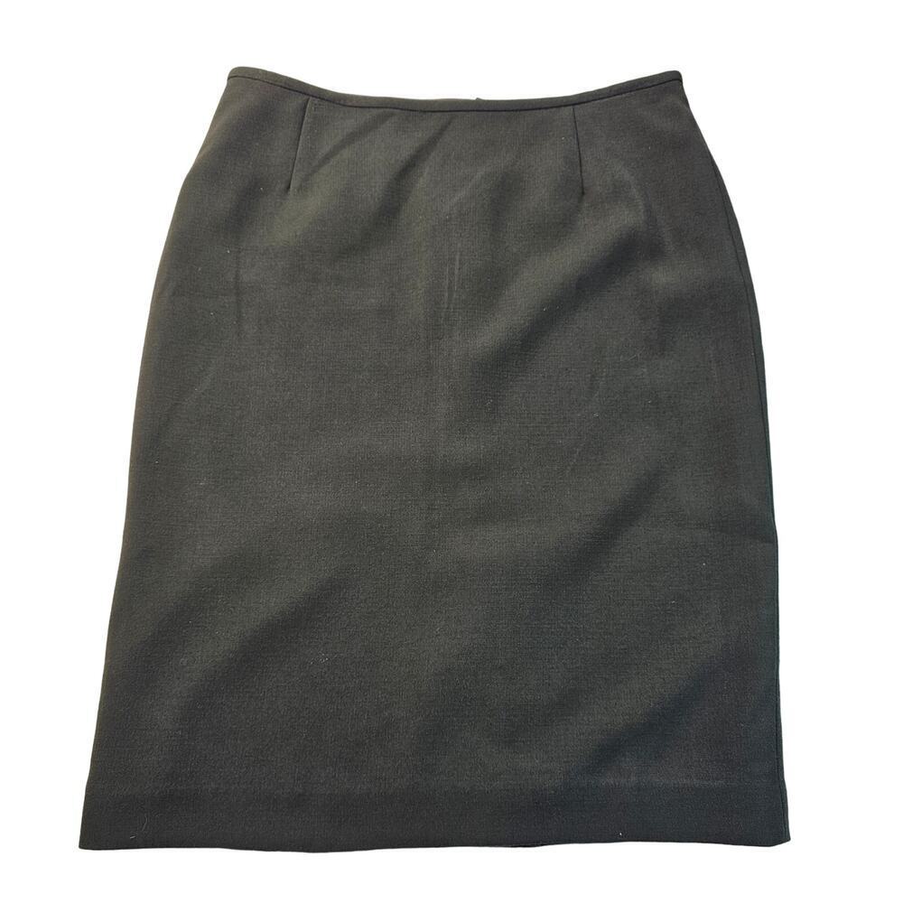 Calvin Klein Evergreen Green Lined Suit Skirt Size 6